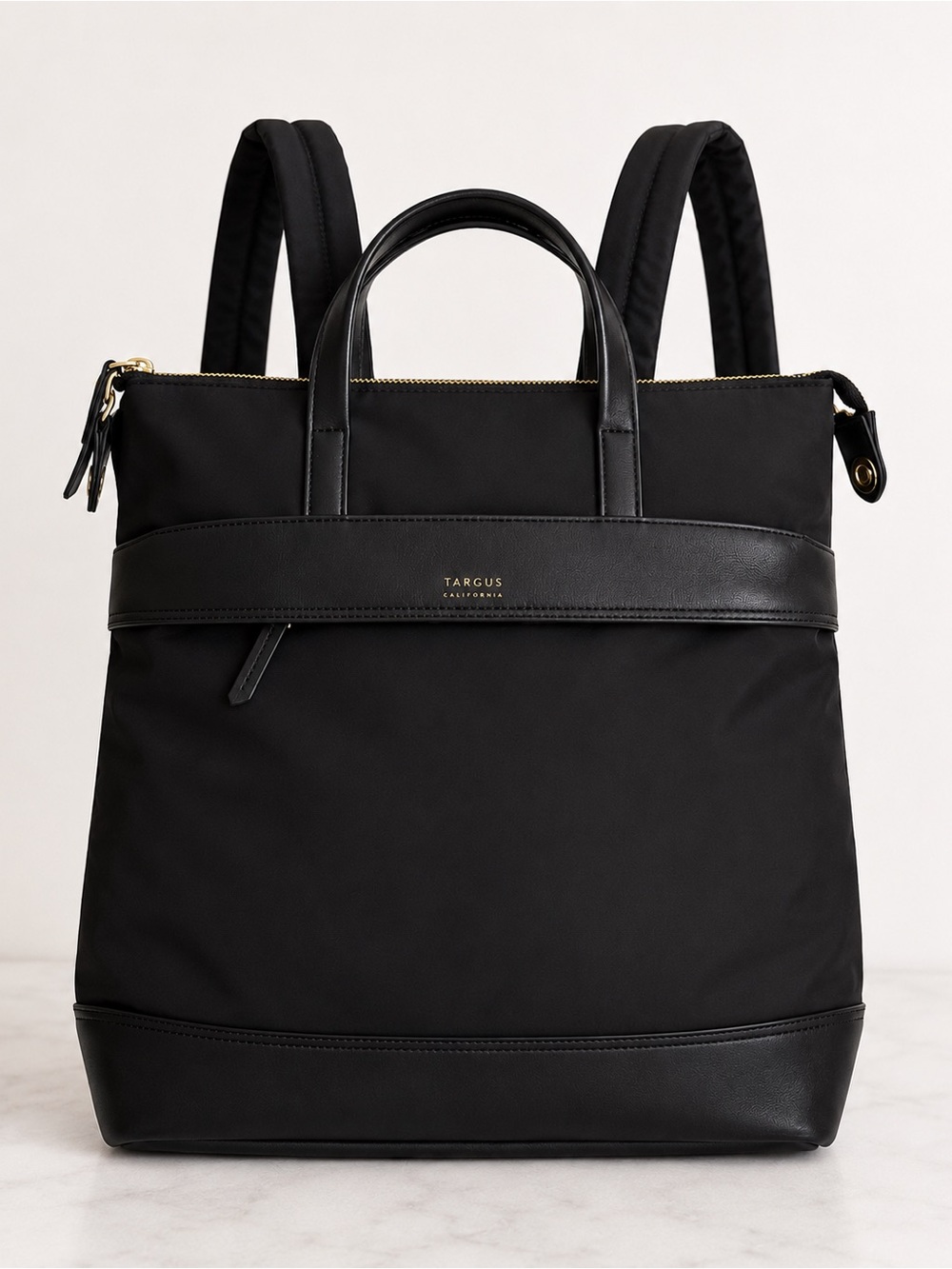 Targus California AC0140 Black Convertible Laptop Tote Backpack Work Bag